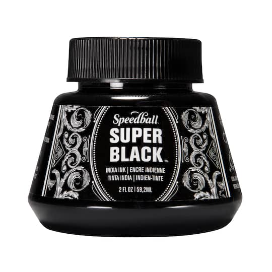 Speedball Super Black India Ink
